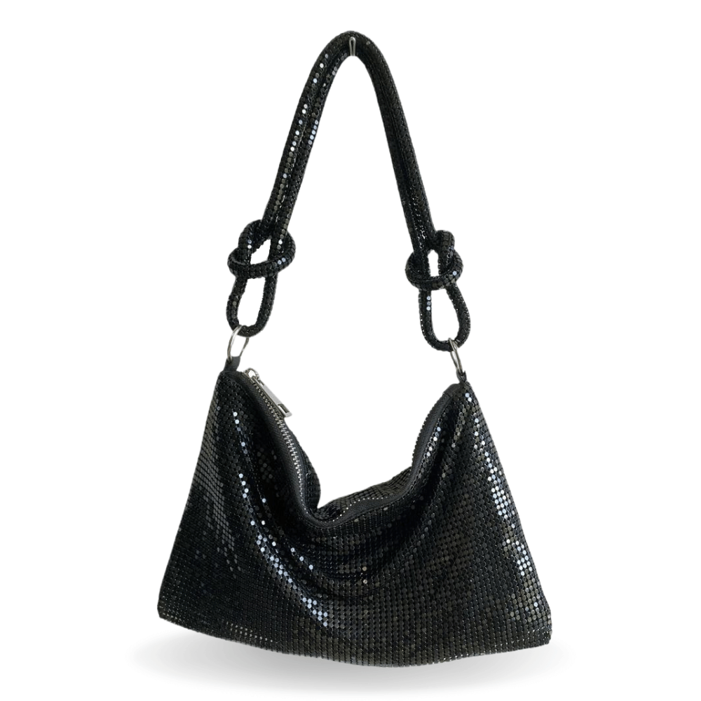 Shiny Dinner Party Shoulder Bag