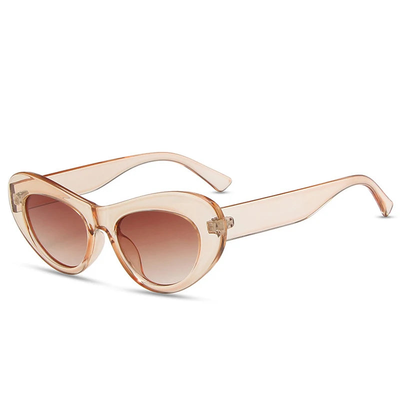 Jelly Cat Eye Sunglasses Retro